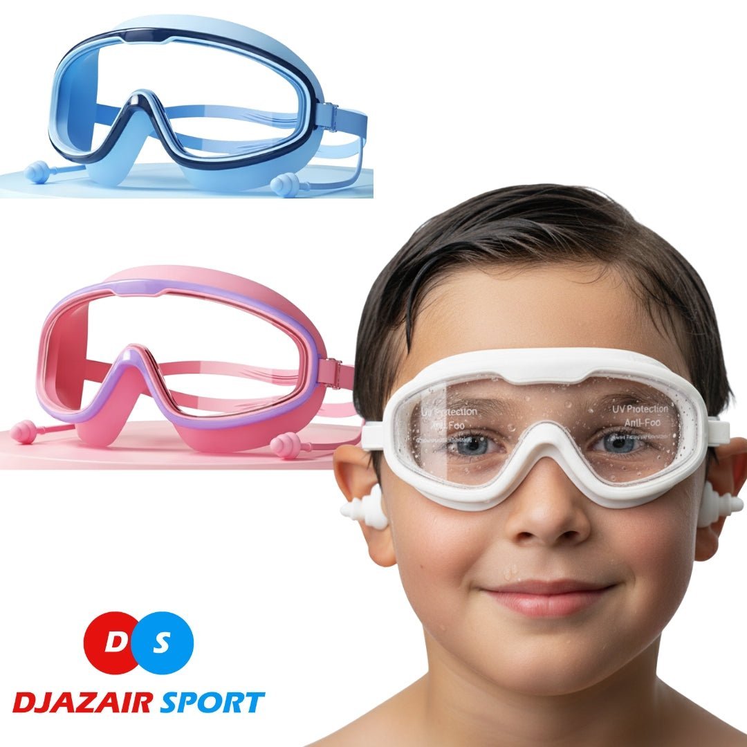 ⁦Lunettes de Natation Anti-Buée et Protection UV400 - نظارات سباحة احترافية مضادة للضباب والأشعة فوق البنفسجية برؤية 180درجة⁩ - الصورة ⁦3⁩
