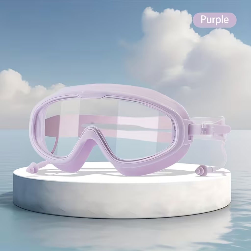 ⁦Lunettes de Natation Anti-Buée et Protection UV400 - نظارات سباحة احترافية مضادة للضباب والأشعة فوق البنفسجية برؤية 180درجة⁩ - الصورة ⁦7⁩