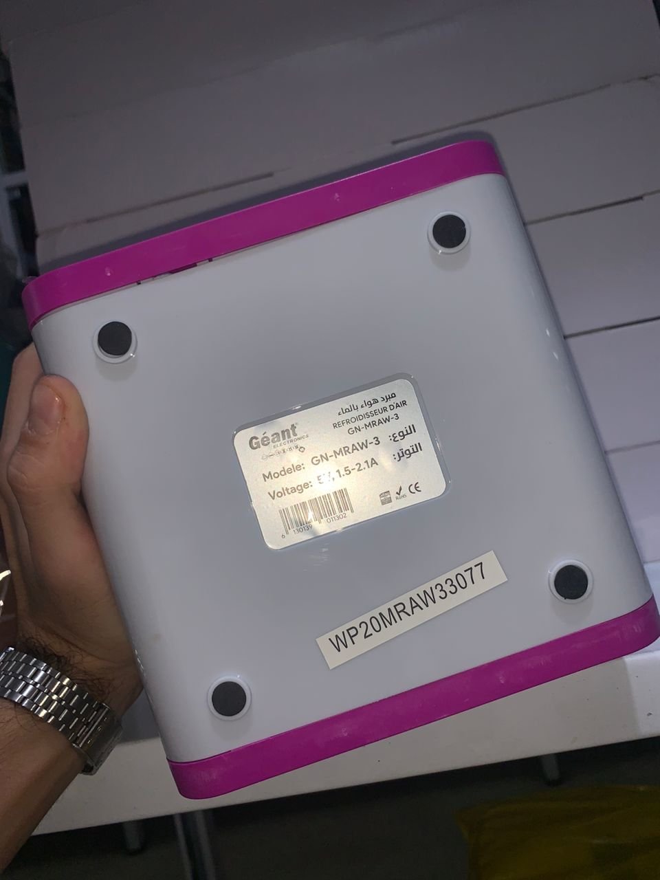 Mini Climatiseur Portable 3in1 Refroidisseur D'Air Géant -Usb- - الصورة 5