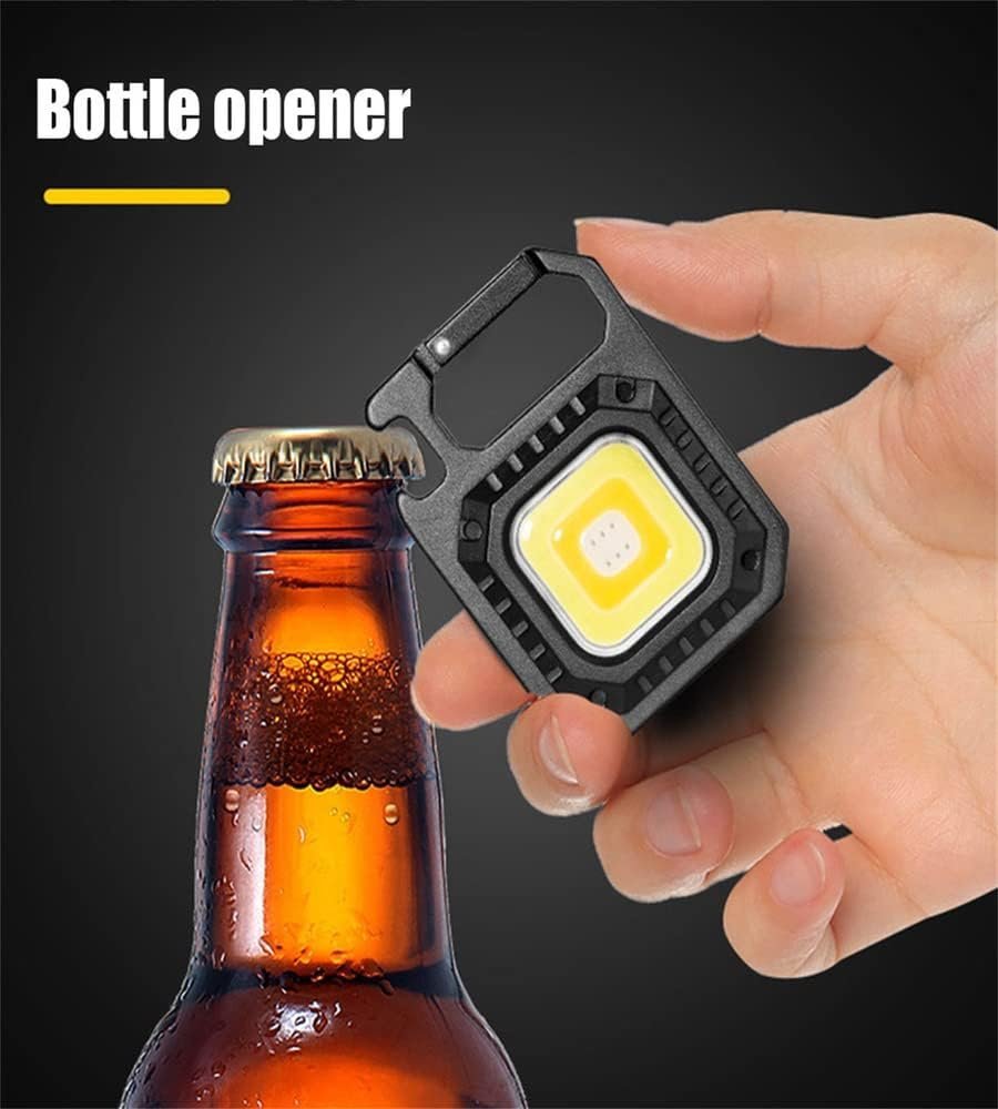 Mini Lampe de Poche COB LED Portable Rechargeable avec Trépied - مصباح متعدد الوظائف مع حامل - الصورة 6