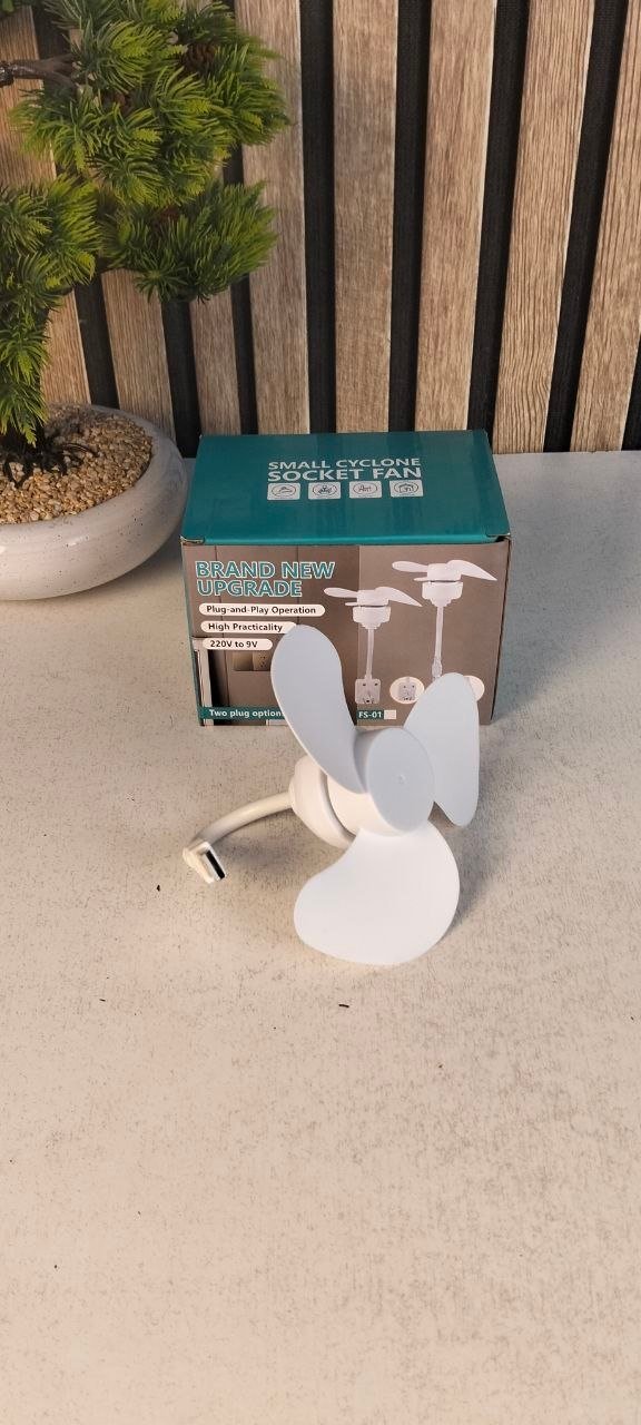 ⁦Mini Ventilateur USB Pliable à 360° Ultra-Portable - مروحة صغيرة قابلة للطي بزاوية 360 درجة⁩ - الصورة ⁦3⁩
