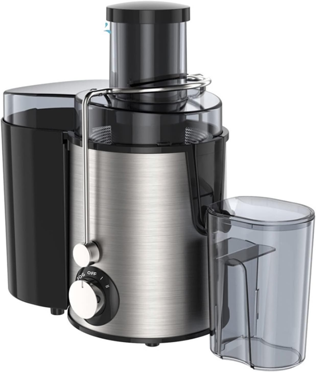 Multismart Extracteur de jus électrique 250 W à 2 vitesses pour fruits et légumes - عصارة فواكه - الصورة 2