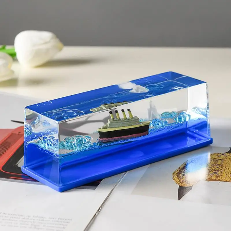 Décoration en forme de bateau de croisière insubmersible V2 - زينة على شكل سفينة سياحية لا تغرق - الصورة 9