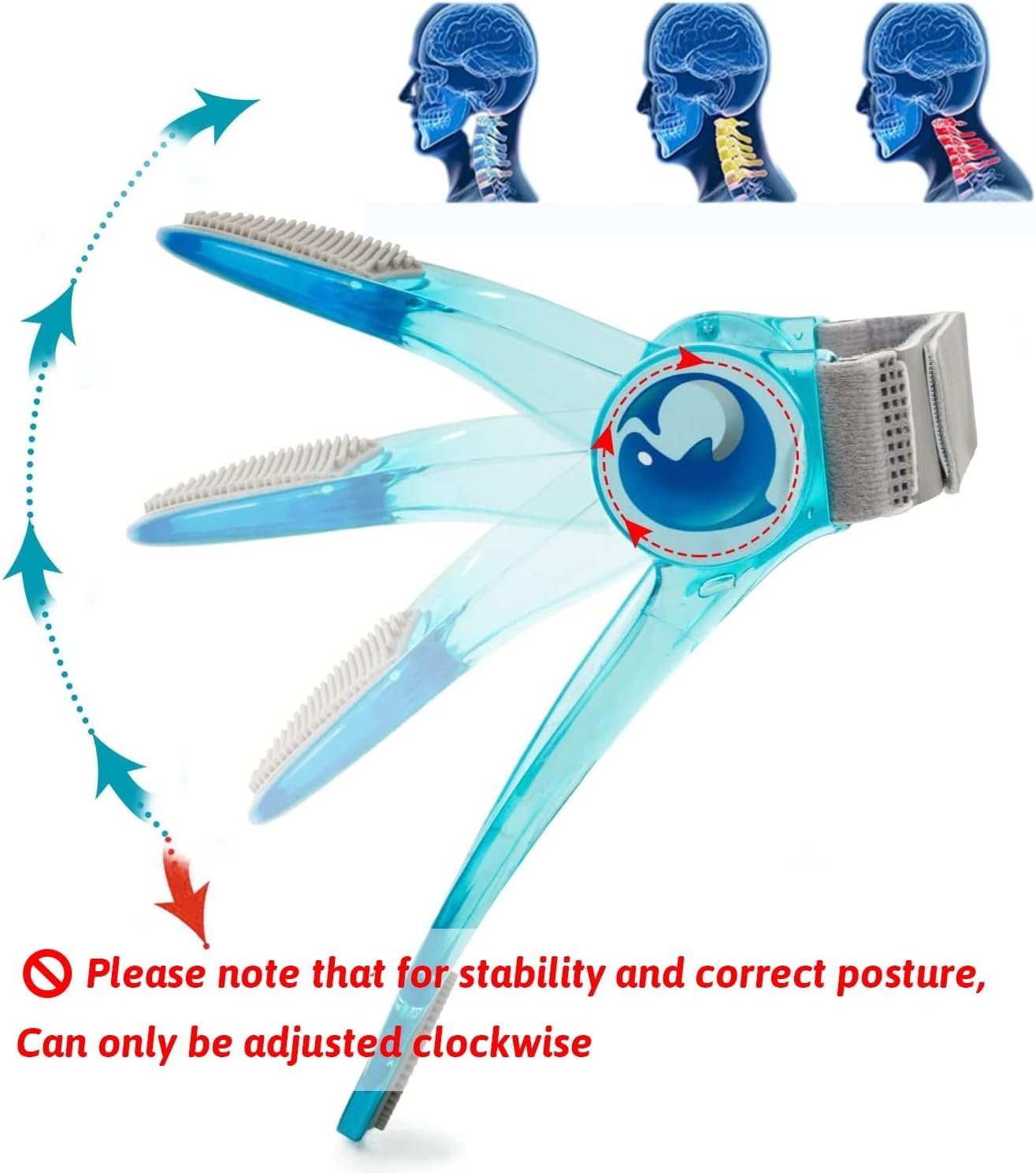 ⁦Orthèse cervicale et stabilisateur de cou ajustable pour enfants et adultes - دعامة عنق للكبار والصغار⁩ - الصورة ⁦6⁩