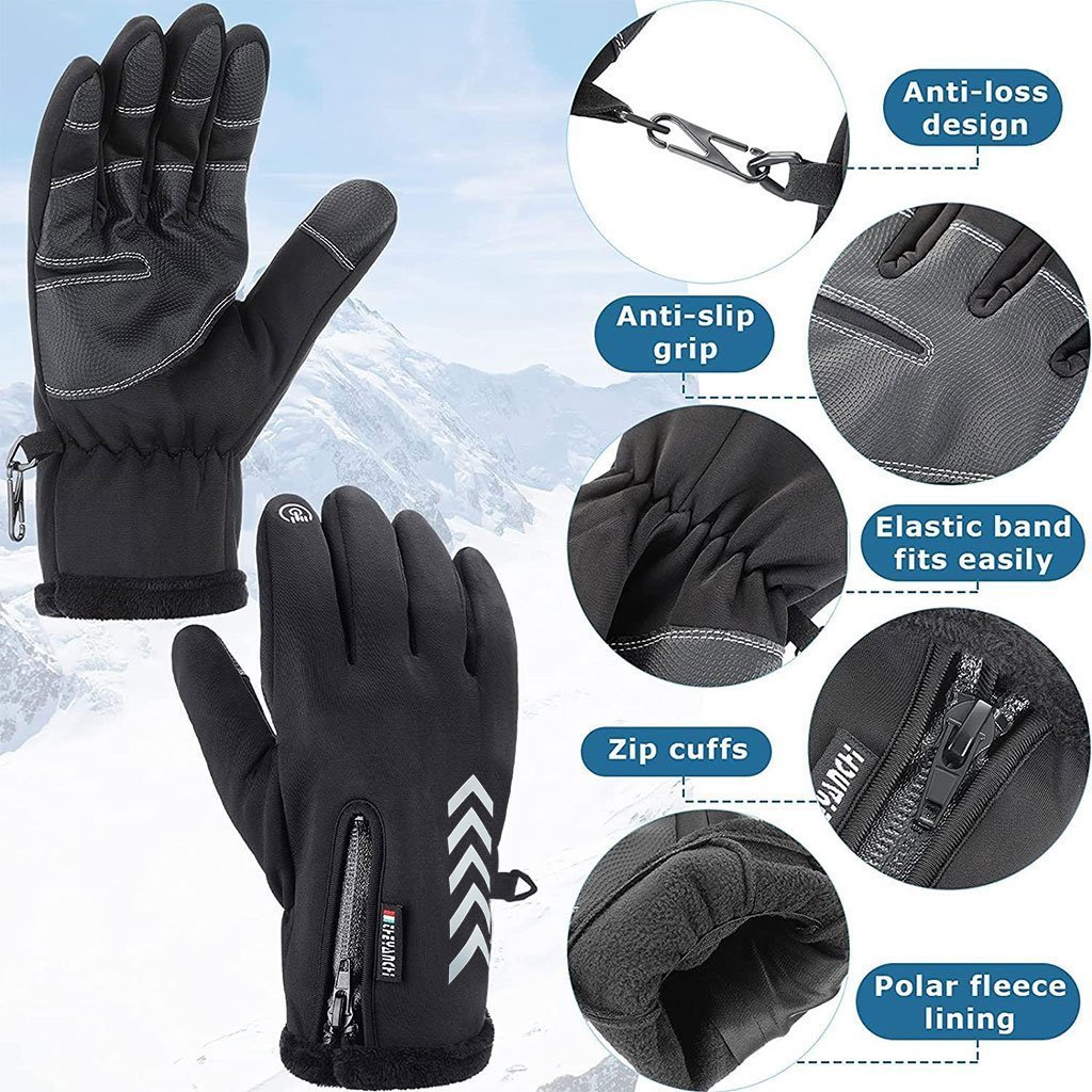 Pack Cagoule d’hiver Excefore avec gants thermiques pour écran tactile – طقم قناع وجه مع قفازات شتوية - الصورة 3