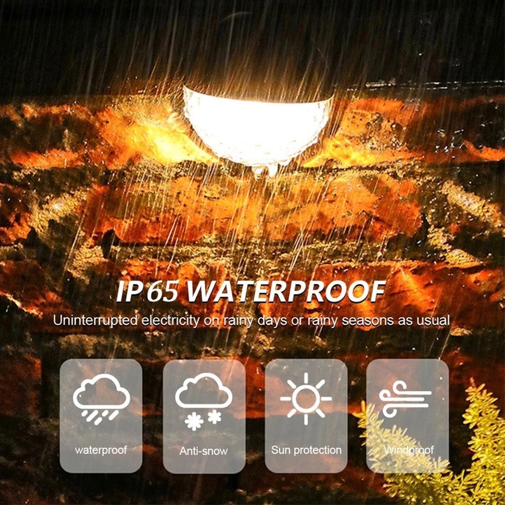 ⁦Pack 4 Lampes solaires pour clôture imperméable IP65 – مصابيح الإنارة الخارجية⁩ - الصورة ⁦10⁩