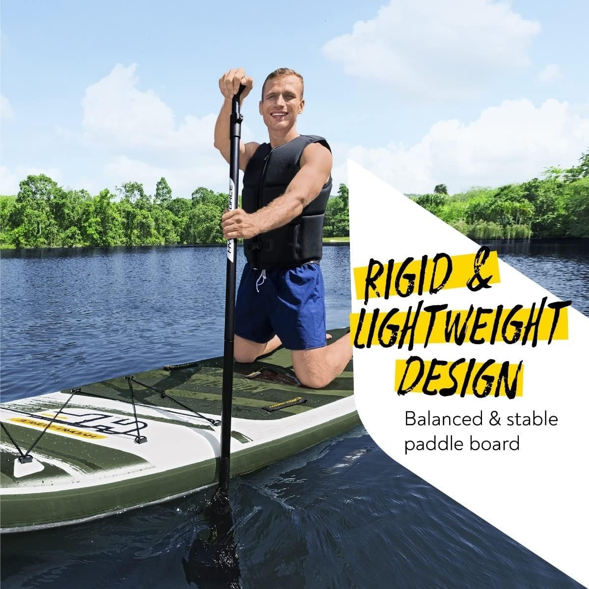 ⁦Paddle Gonflable Hydro-Force 310x86cm Bestway 65308 - لوح التجديف والموج القابل للنفخ⁩ - الصورة ⁦2⁩