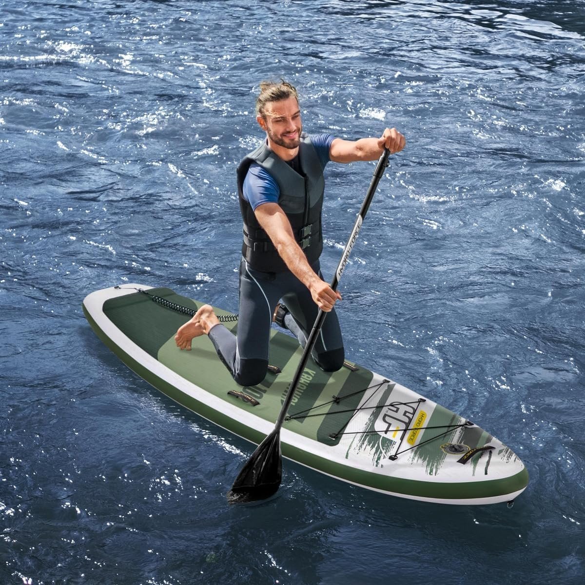 ⁦Paddle Gonflable Hydro-Force 310x86cm Bestway 65308 - لوح التجديف والموج القابل للنفخ⁩ - الصورة ⁦5⁩