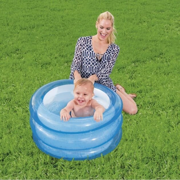 Piscine Gonflable pour Enfants Bestway 51033 Dimensions 70 cm x 30 cm 3 Anneaux - مسبح للأطفال الصغار