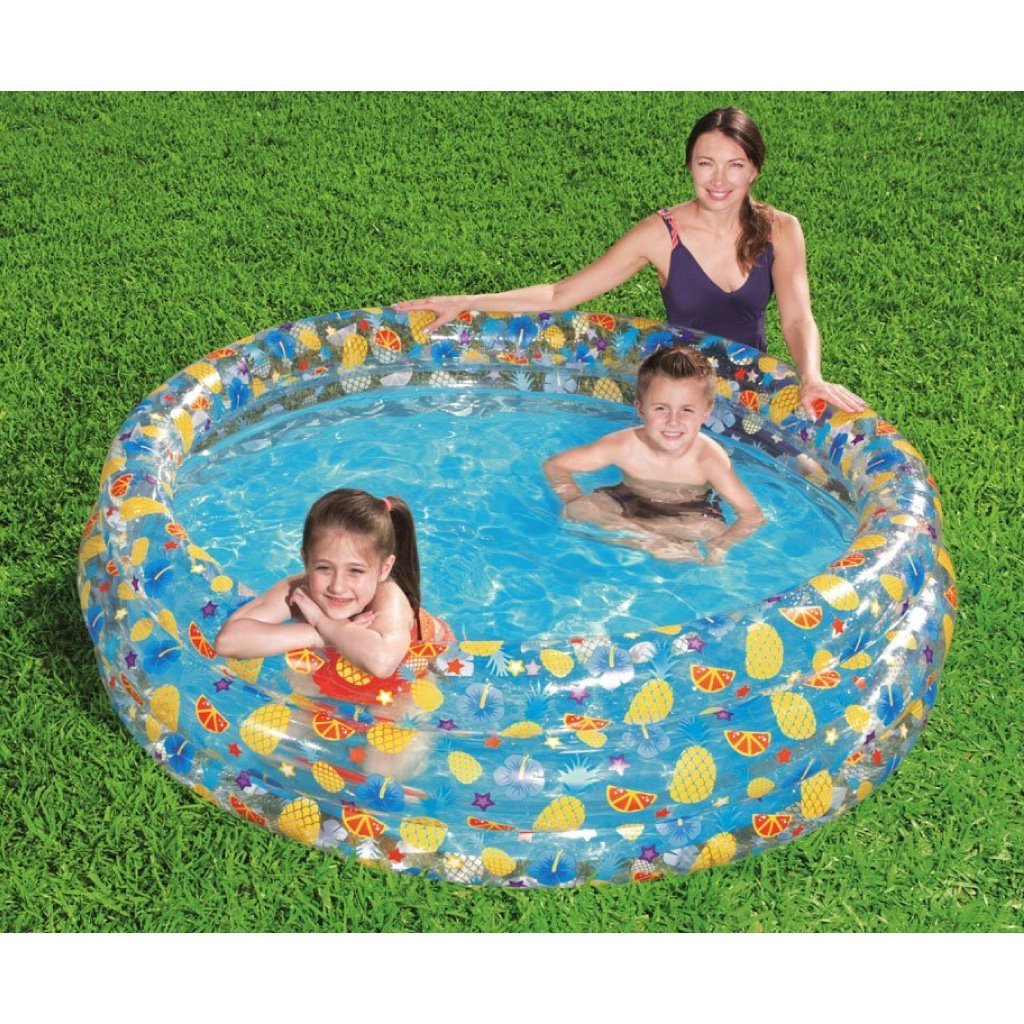 Piscine Ronde Gonflable en 3 Anneaux Fruits Pour Enfants Bestway 51048 - الصورة 2