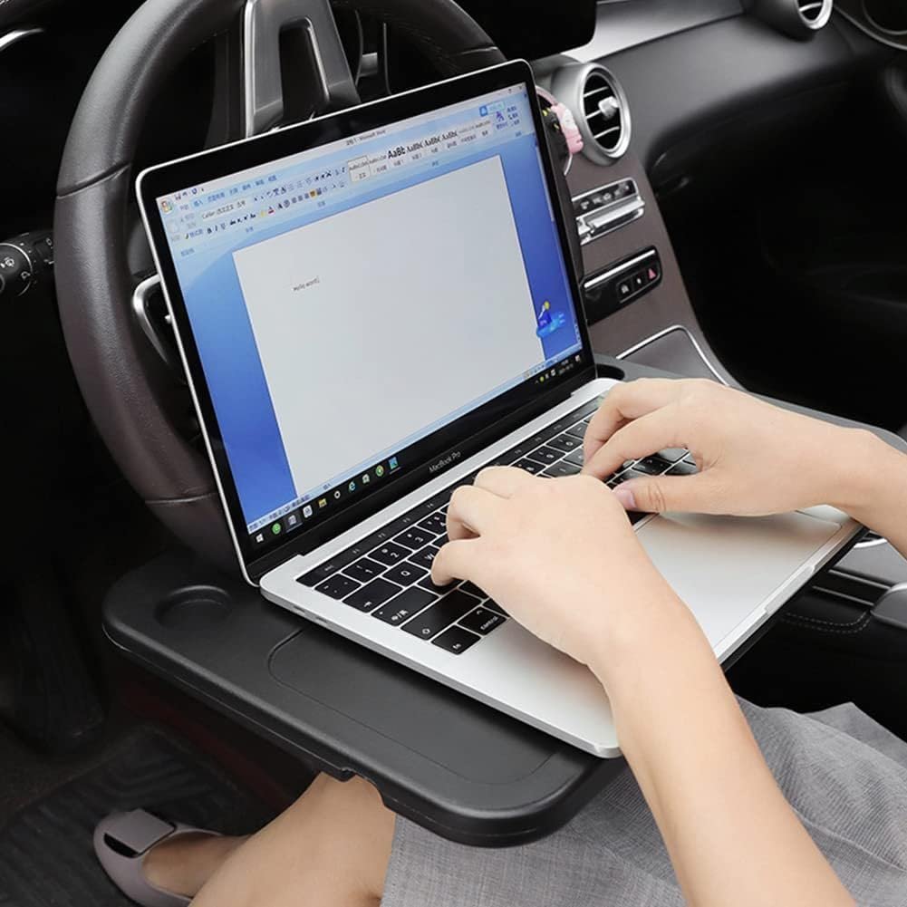 Plateau de Volant de Voiture Polyvalent Double Face - طاولة عجلة القيادة المحمولة للسيارة - الصورة 6