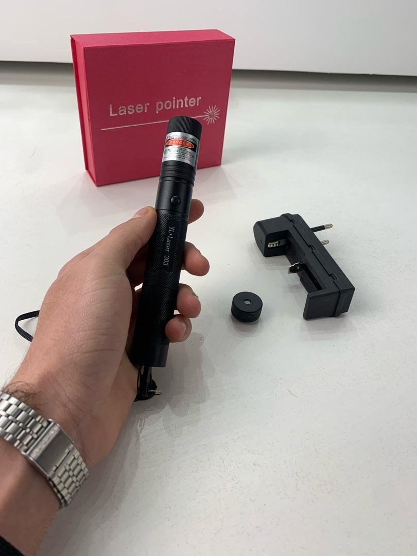 ⁦Pointeur Laser Puissant Multifonctions 2000 Mètres - مصباح ليزر قوي للمسافات الطويلة متعدد الوظائف⁩ - الصورة ⁦3⁩