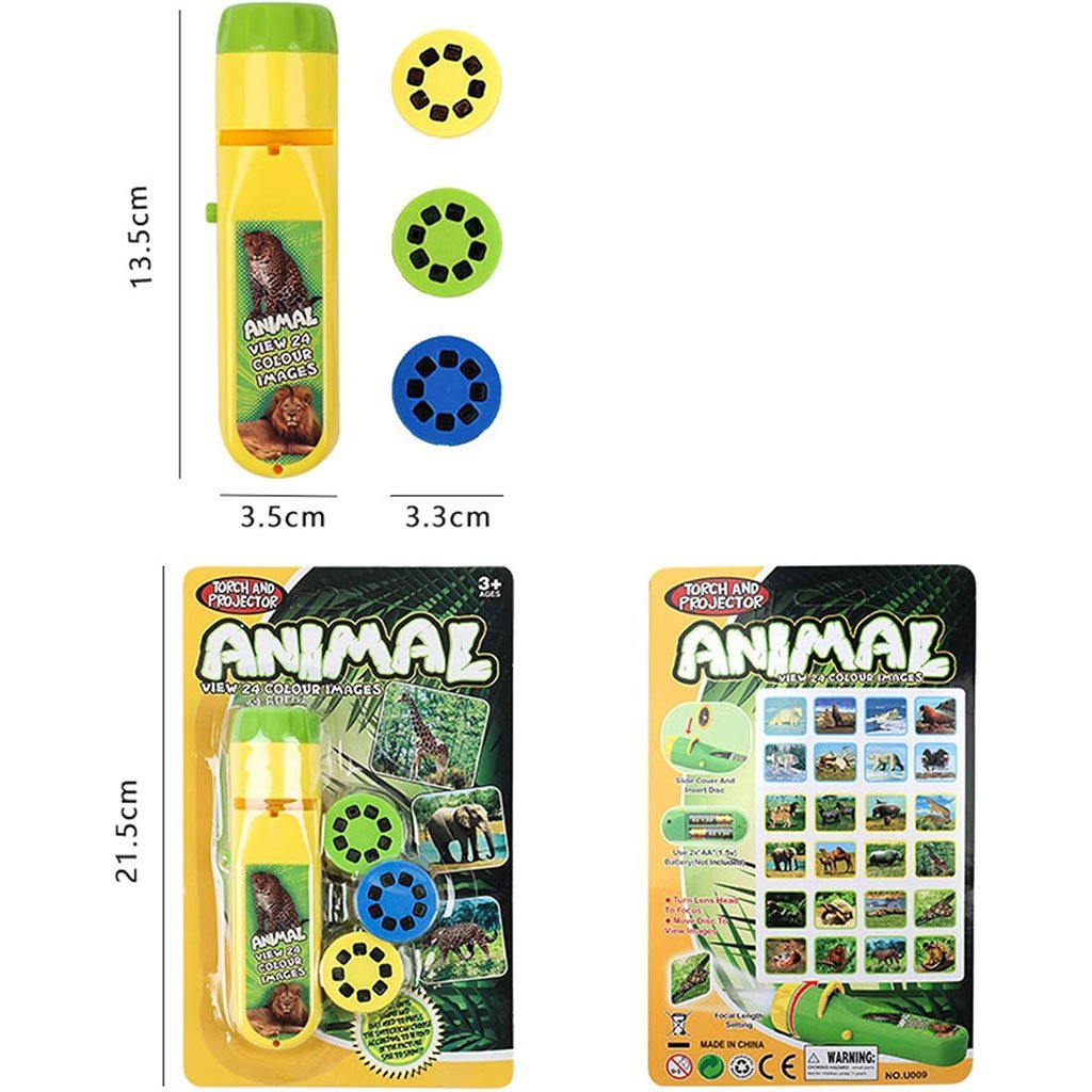 Projecteur Lampe de Poche pour Enfants avec 3 disques 24 Images - جهاز عرض الصور الملونة - الصورة 11