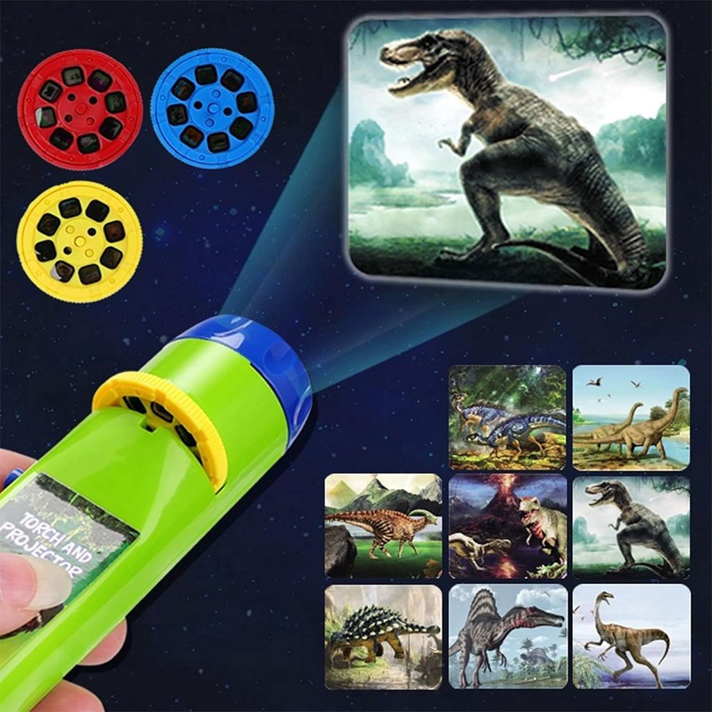 Projecteur Lampe de Poche pour Enfants avec 3 disques 24 Images - جهاز عرض الصور الملونة - الصورة 3