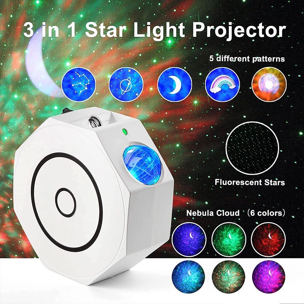⁦Projecteur Octagon Galaxy Night Light⁩ - الصورة ⁦4⁩