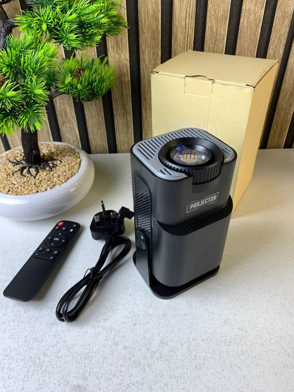 Projecteur portable Full HD HY320 Android 11 WiFi6 et Bluetooth 5.0 - جهاز عرض ذكي - الصورة 3