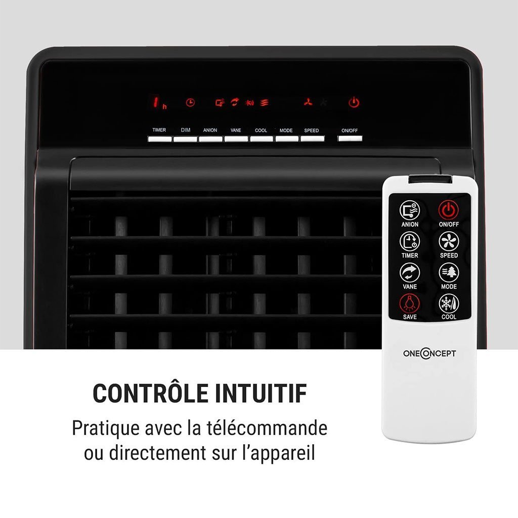 ⁦Refroidisseur d’Air Portable 4 en 1 Réservoir 8L – مبرد متنقل⁩ - الصورة ⁦12⁩