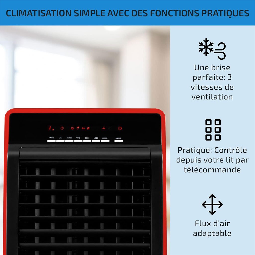 ⁦Refroidisseur d’Air Portable 4 en 1 Réservoir 8L – مبرد متنقل⁩ - الصورة ⁦2⁩