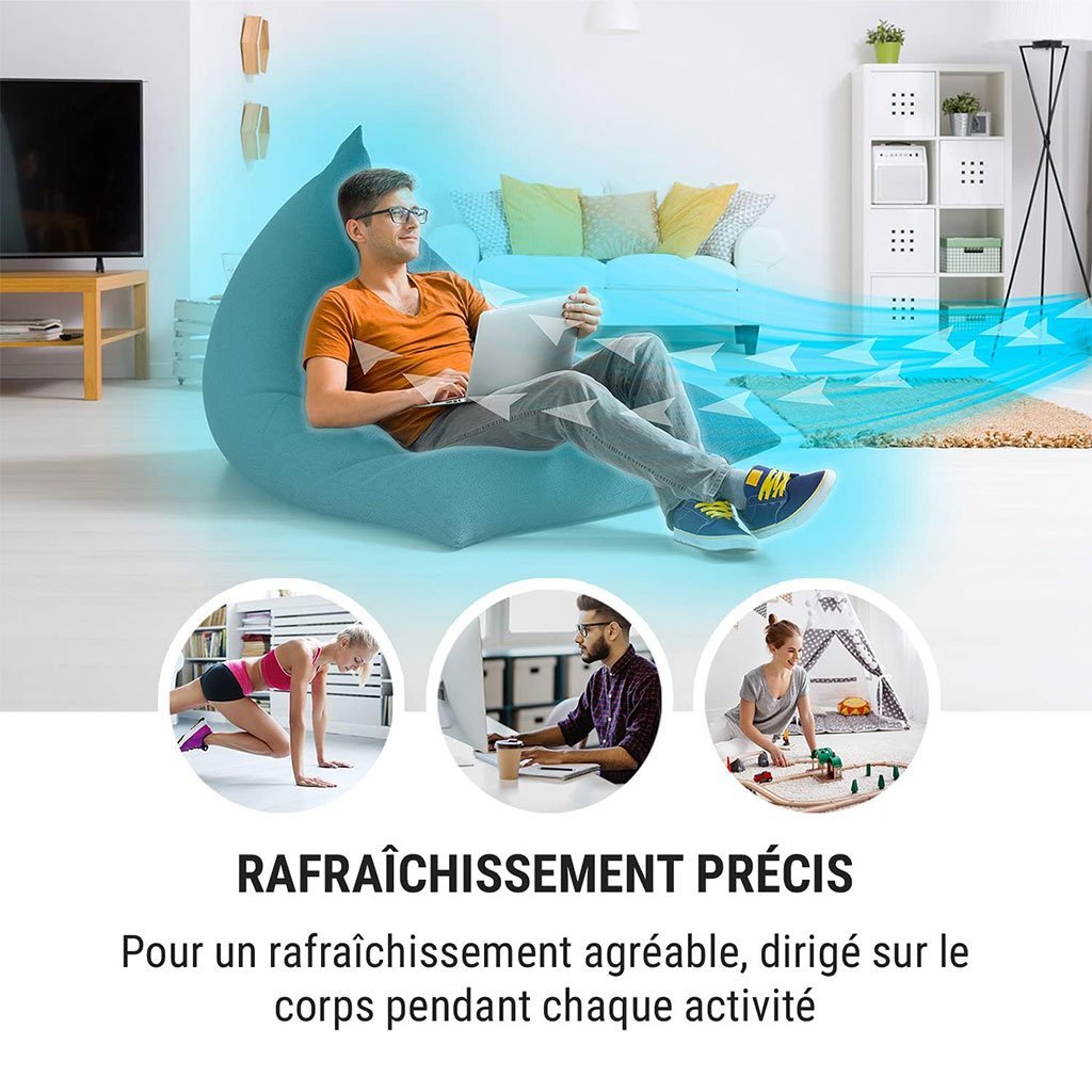 ⁦Refroidisseur d’Air Portable 4 en 1 Réservoir 8L – مبرد متنقل⁩ - الصورة ⁦5⁩