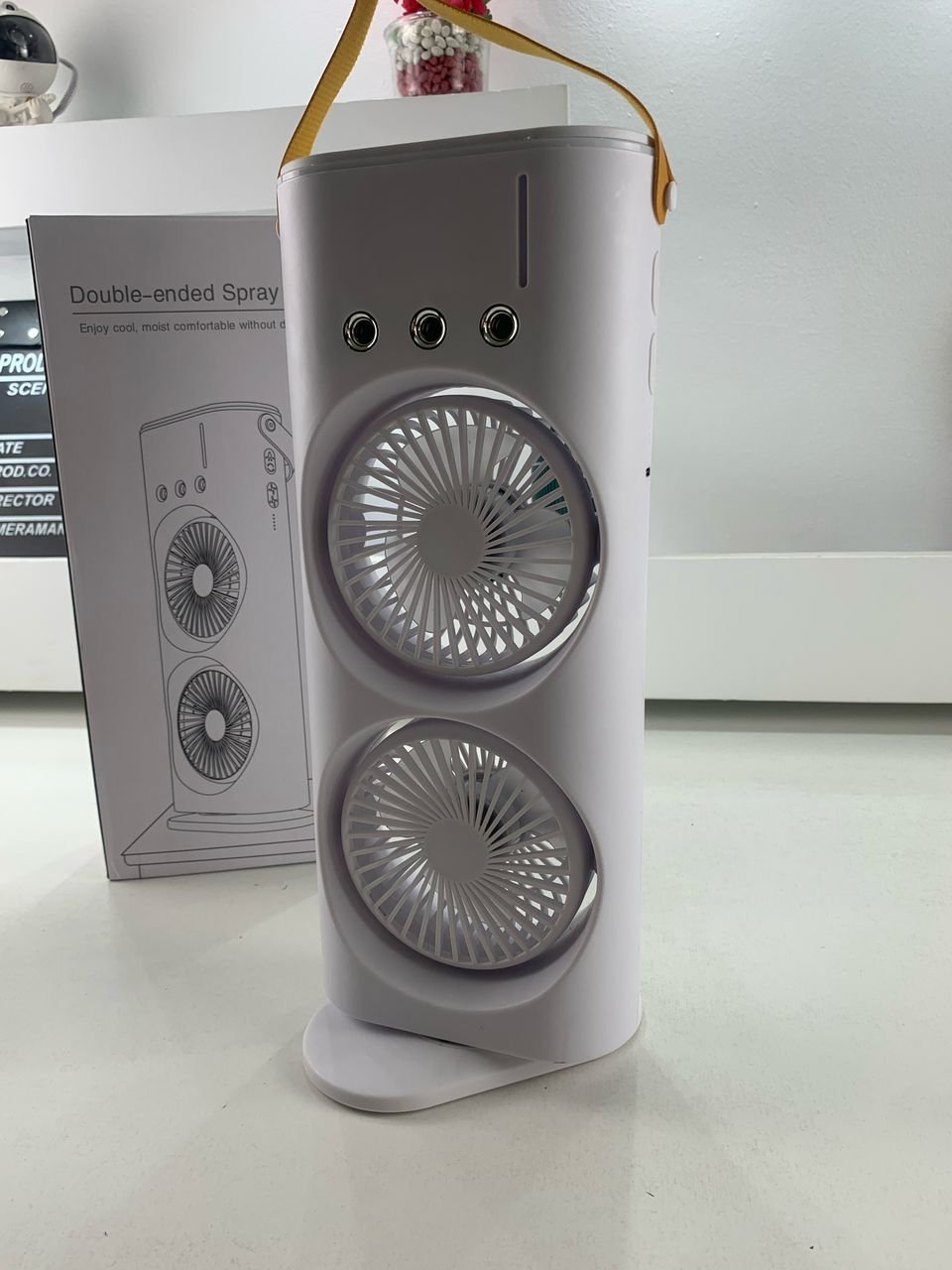 Refroidisseur Portable à Double Ventilateur – جهاز تبريد محمول - الصورة 2