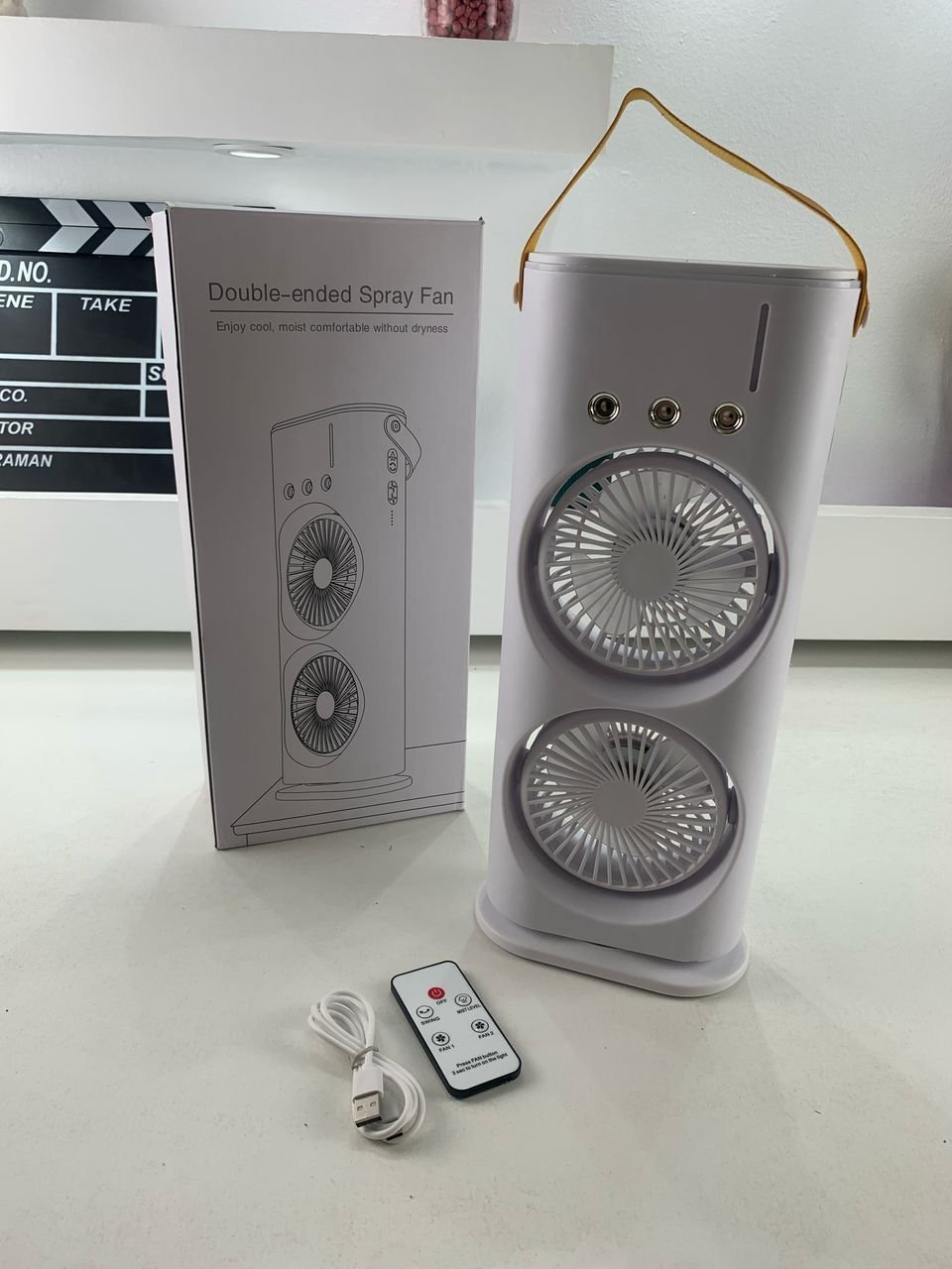 Refroidisseur Portable à Double Ventilateur – جهاز تبريد محمول - الصورة 3