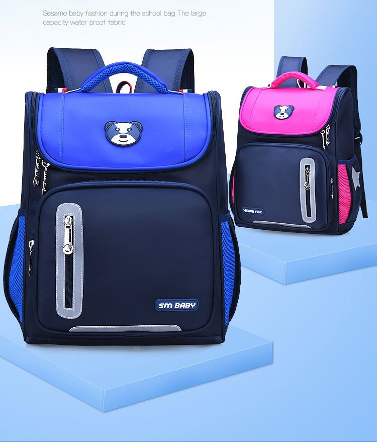 ⁦Sac à Dos orthopédique d'école primaire pour Enfant Garçon et Fille Étanche⁩ - الصورة ⁦2⁩