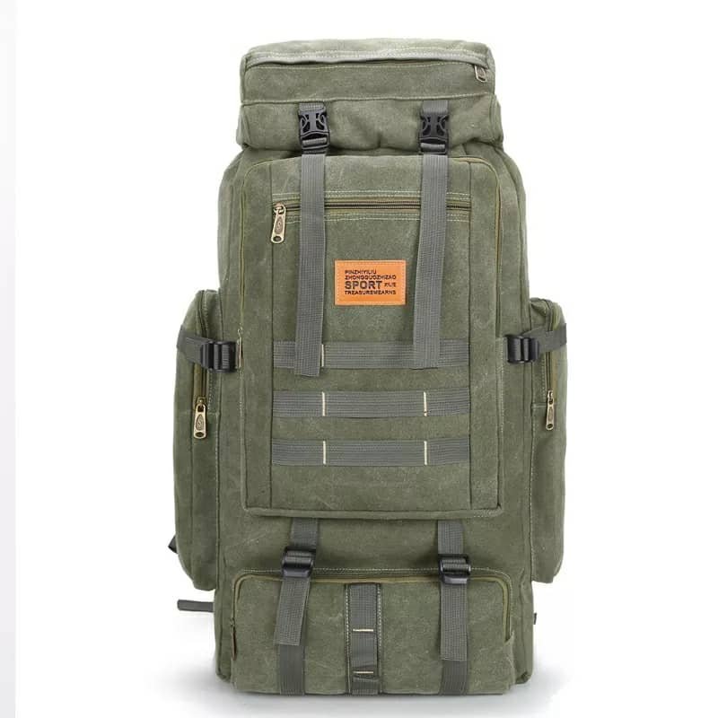 Sac à dos randonnée tactique militaire 80l imperméable - الصورة 5