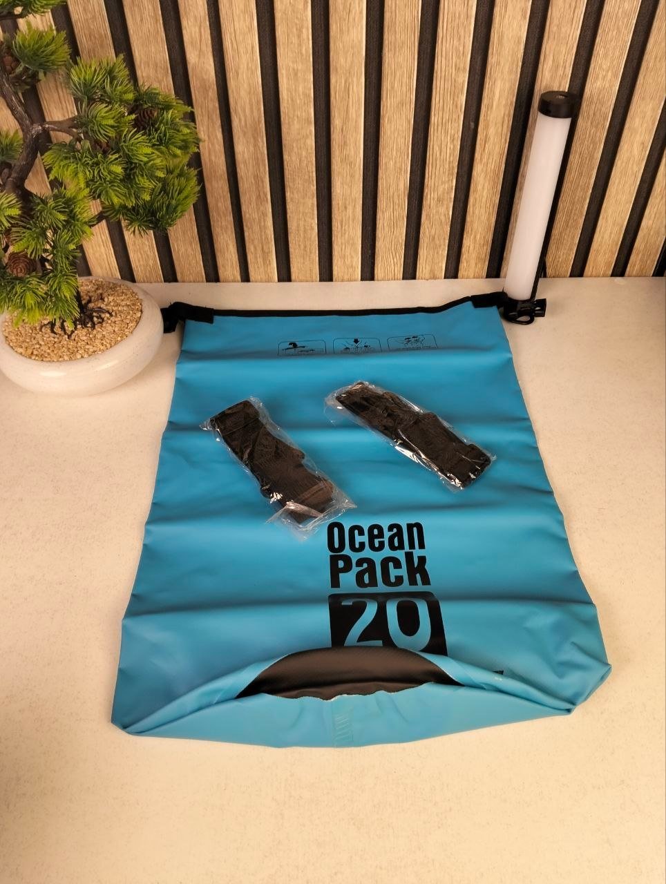 Sac Étanche Ocean Pack 20L Protection Waterproof Totale pour Kayak et Plage - حقيبة الظهر المائية المضادة للماء والتمزق أوشن باك (20 لتر) - الصورة 2