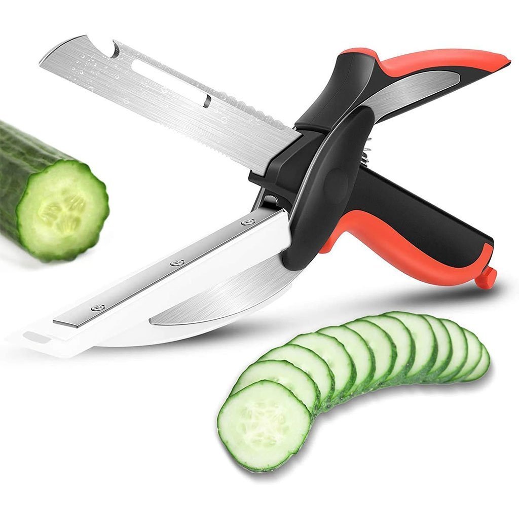 Ciseaux de cuisine Multifonctionnel 5en1 Rapide et - الصورة 2