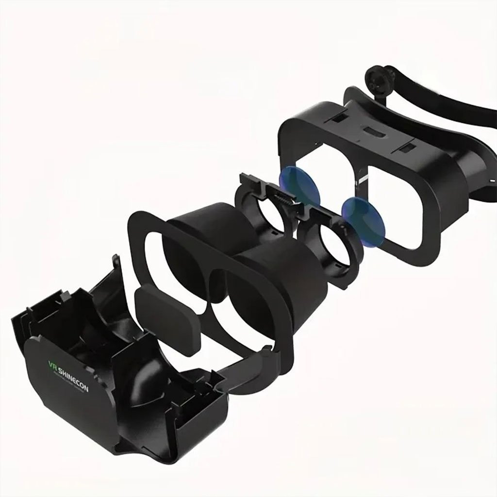 Shinecon Casque VR pour Smartphones Légères et Réglables pour jeux et films mobiles - نظارات الواقع الإفتراضي للهاتف - الصورة 5