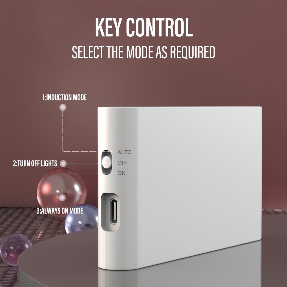 Smart Applique murale LED intelligente à détecteur de mouvement rechargeable 2Pcs - طقم مصباحين لإضاءة الممرات - الصورة 6