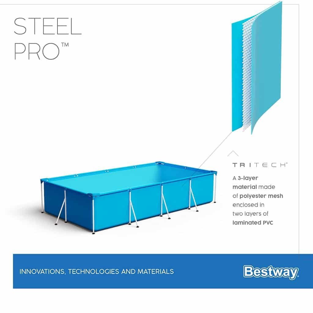 Steel Pro™ Piscine Rectangulaire 300 x 201 x 66cm Bestway - الصورة 5