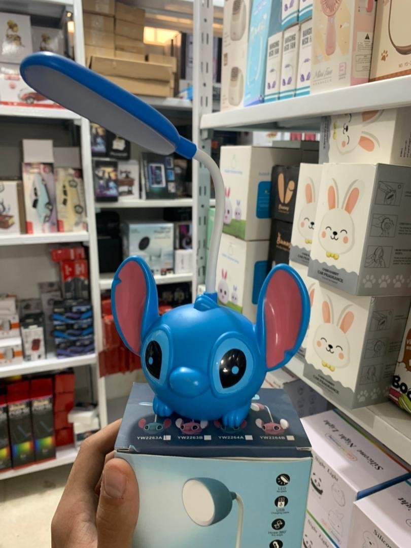 Stitch Lampe de Bureau et Veilleuse Ambiante pour Enfants avec Taille-crayon - الصورة 5