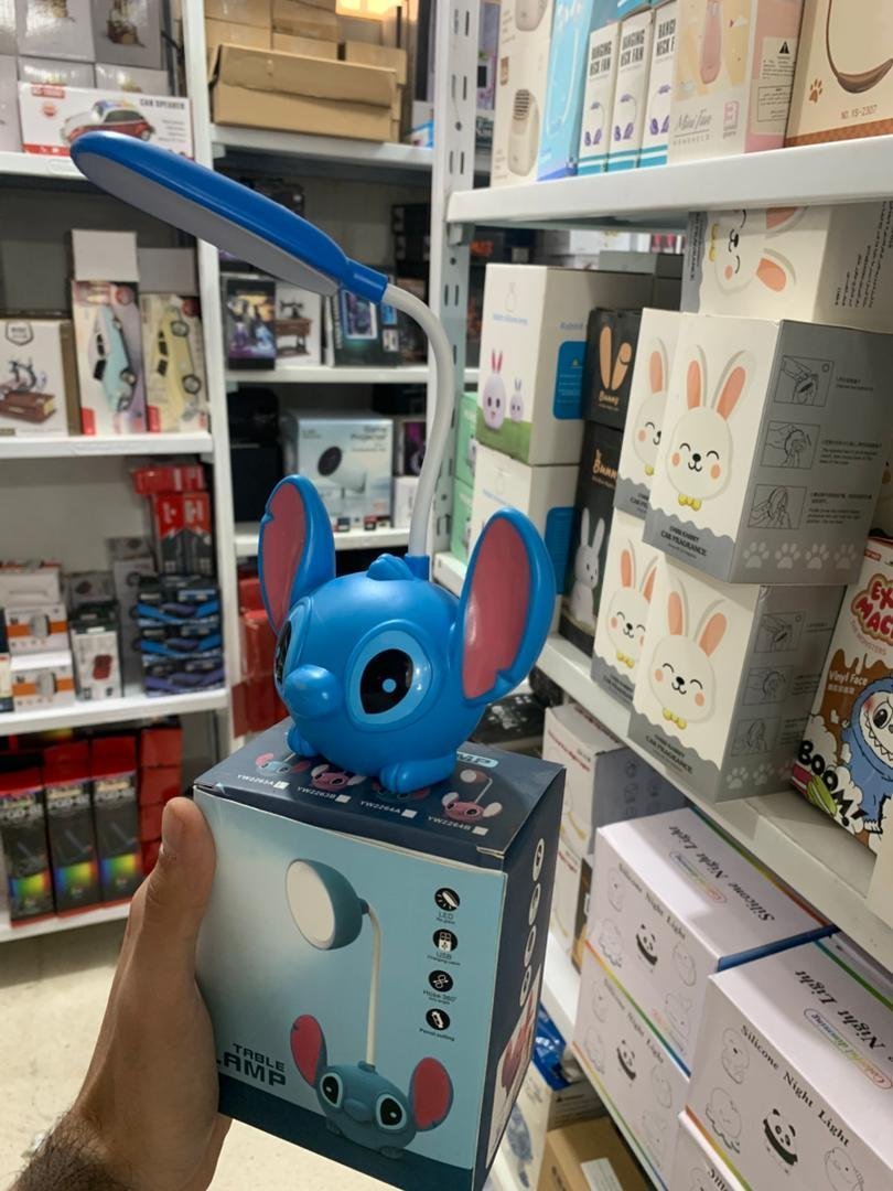 Stitch Lampe de Bureau et Veilleuse Ambiante pour Enfants avec Taille-crayon - الصورة 6