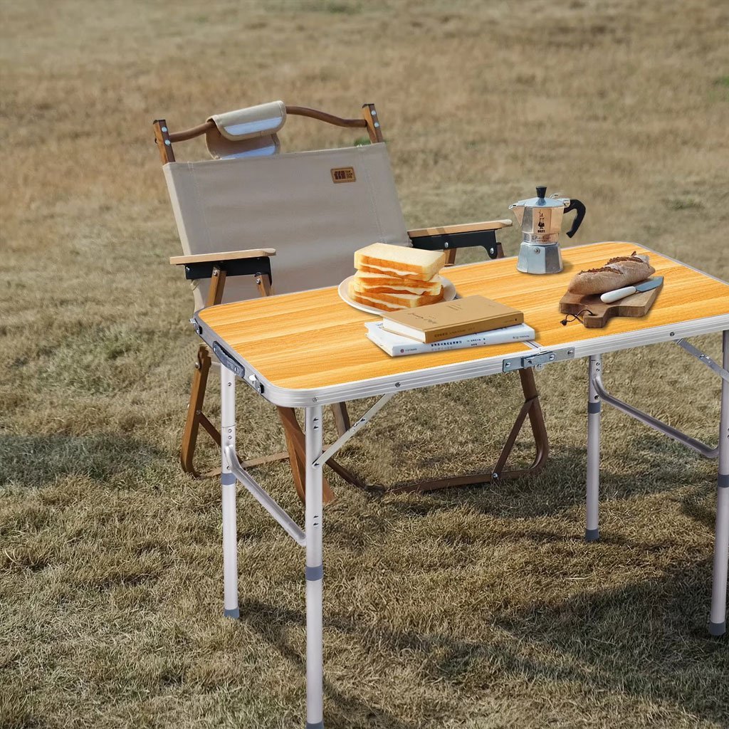 ⁦Table de Camping en Aluminium à Hauteur Réglable - طاولة تخييم ألمنيوم قابلة لتعديل الارتفاع⁩ - الصورة ⁦6⁩