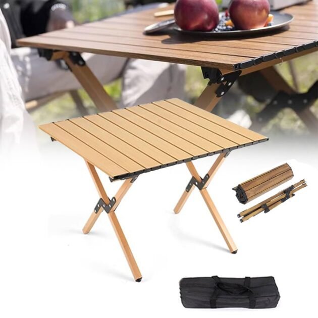 Table de Pique-Nique Pliable en Alliage d'Aluminium 60cm - طاولة التخييم والنزهات الاحترافية القابلة للطي