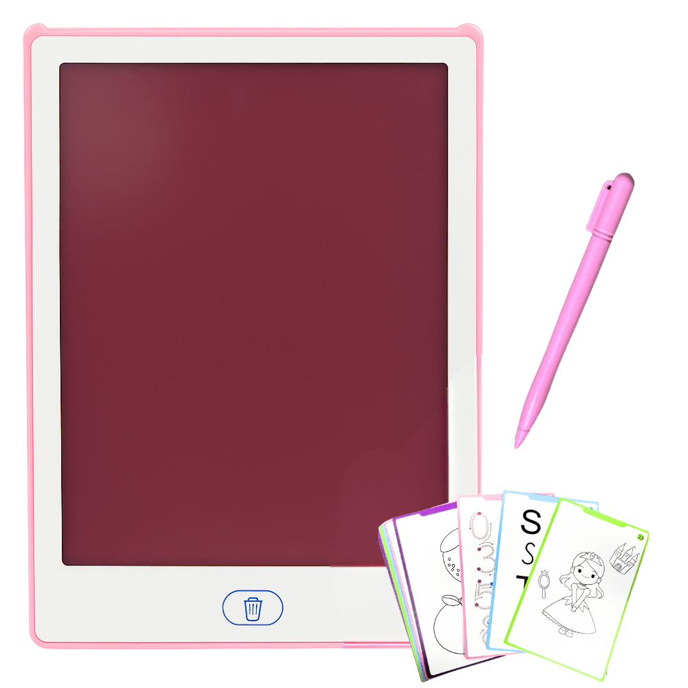 Tablette Magique Éducative LCD pour Enfants avec 20 Papiers de Dessins - اللوحة السحرية التعليمية للأطفال مع قوالب الرسم - الصورة 7