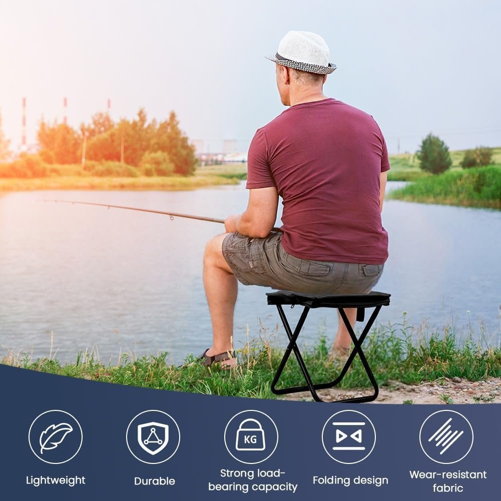 ⁦Tabouret de Camping Pliable et Ultra-Léger - كرسي التخييم المحمول القابل للطي⁩ - الصورة ⁦2⁩