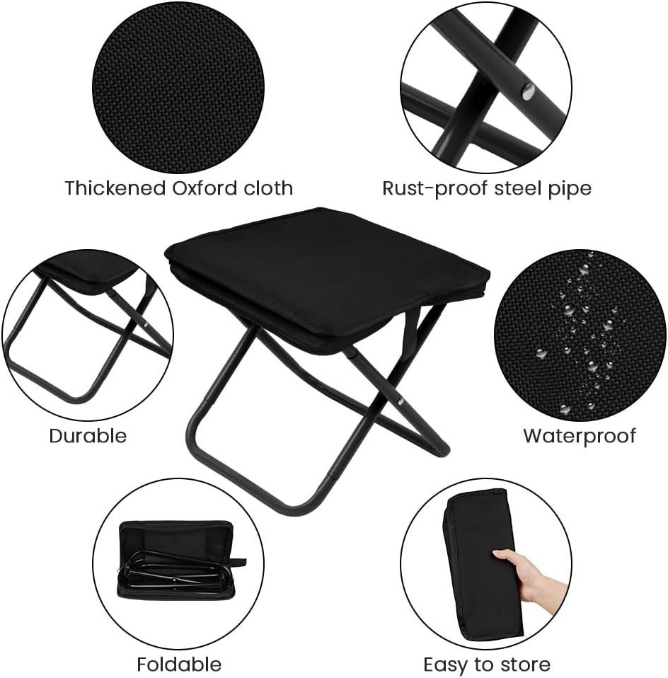 ⁦Tabouret de Camping Pliable et Ultra-Léger - كرسي التخييم المحمول القابل للطي⁩ - الصورة ⁦9⁩
