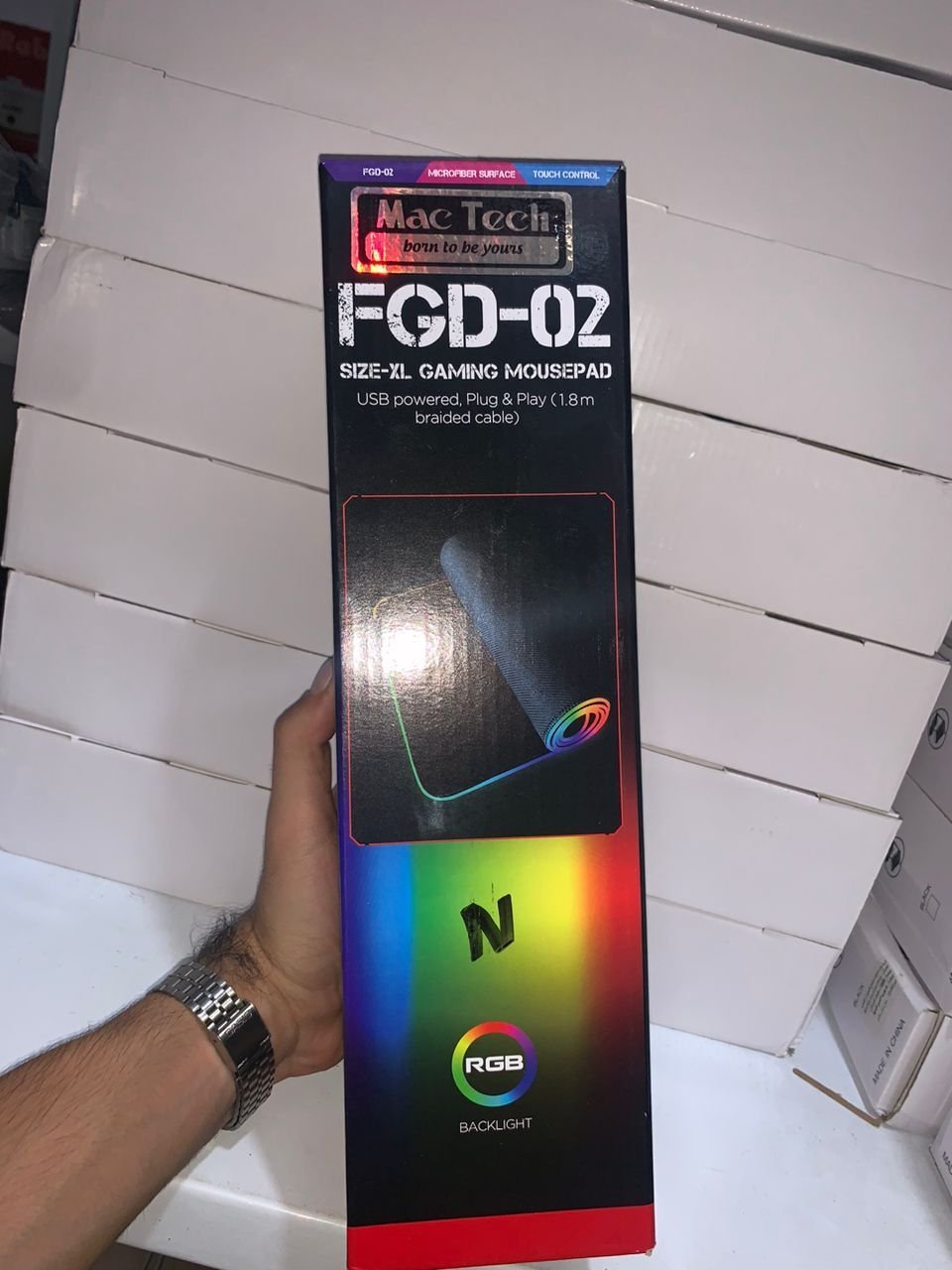Tapis de souris de jeu RGB Transformez votre expérience de jeu - الصورة 3