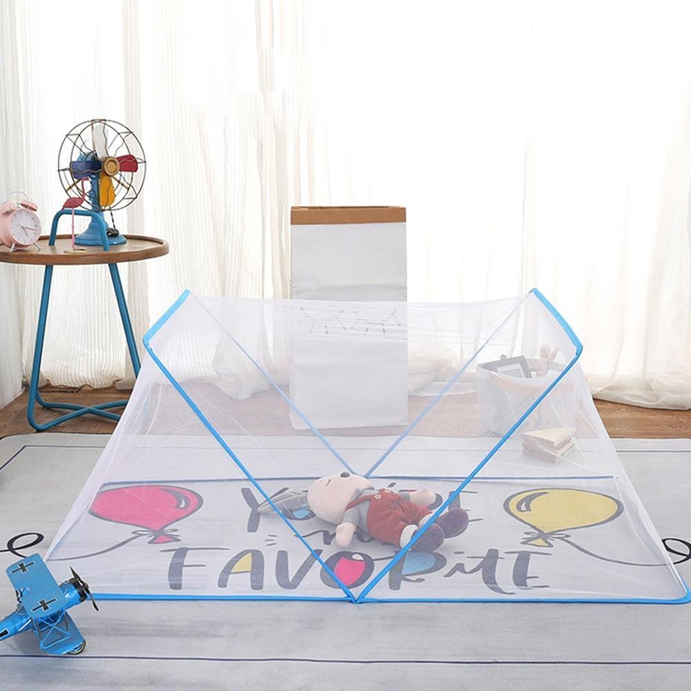 Tente moustiquaire pour lits pliable avec fond de filet v2 - الصورة 4