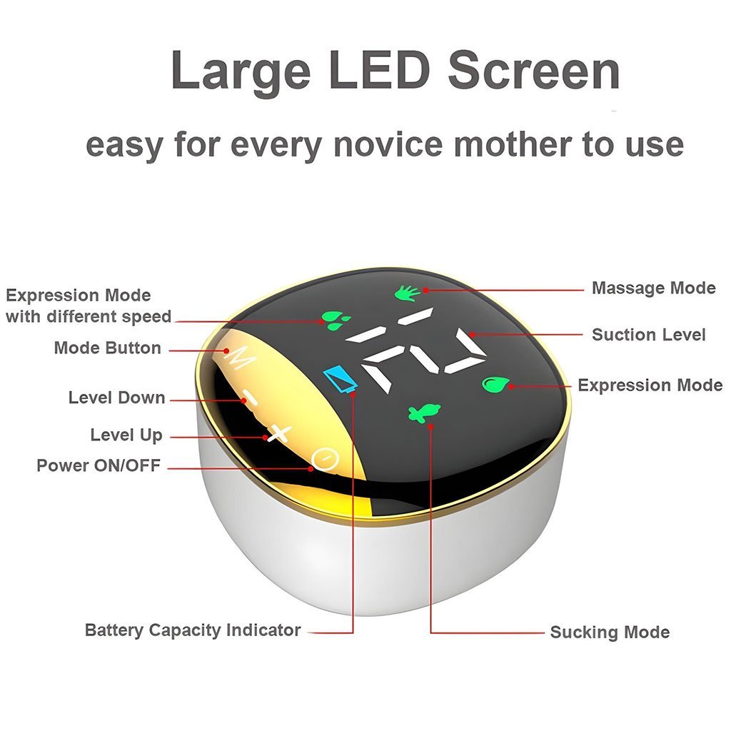 Tire-Lait Électrique Portable 4 Modes D’utilisation MY-373 - الصورة 4