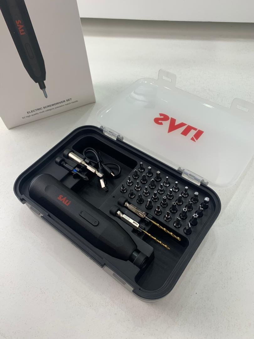 Tournevis Électrique Sans Fil SALI 39 en 1 Batterie Lithium 1200mAh – مفك براغي كهربائي - الصورة 3
