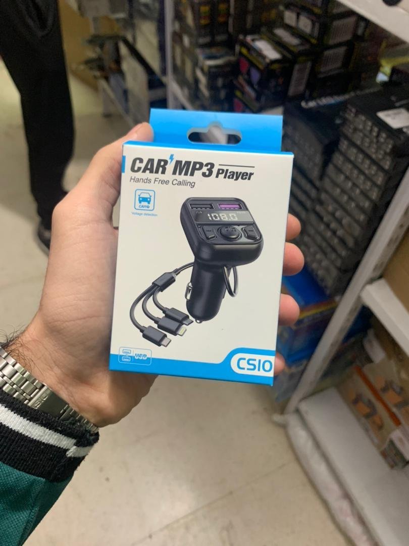 Transmetteur Bluetooth pour voiture, Voiture MP3 Radio AUX CS10 - الصورة 4