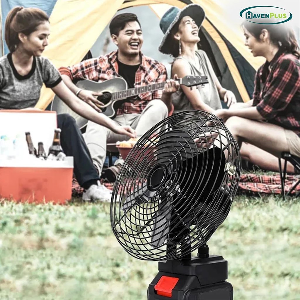 Ventilateur de Table Rechargeable avec Batterie Lithium 24V - مروحة مع بطارية كبيرة قابلة للشحن - الصورة 13