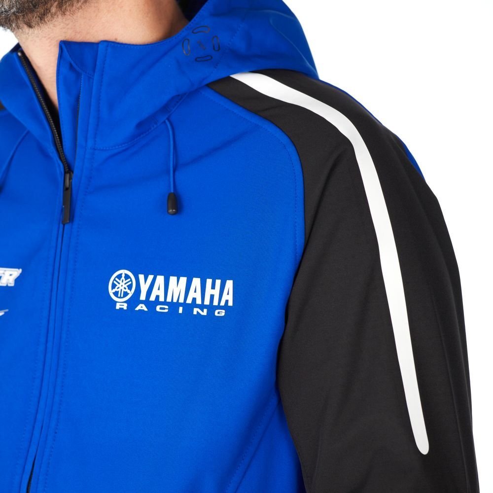 Veste Yamaha Racing Softshell Edition Black à Capuche Unisexe - سترة ياماها جودة عالية - الصورة 3