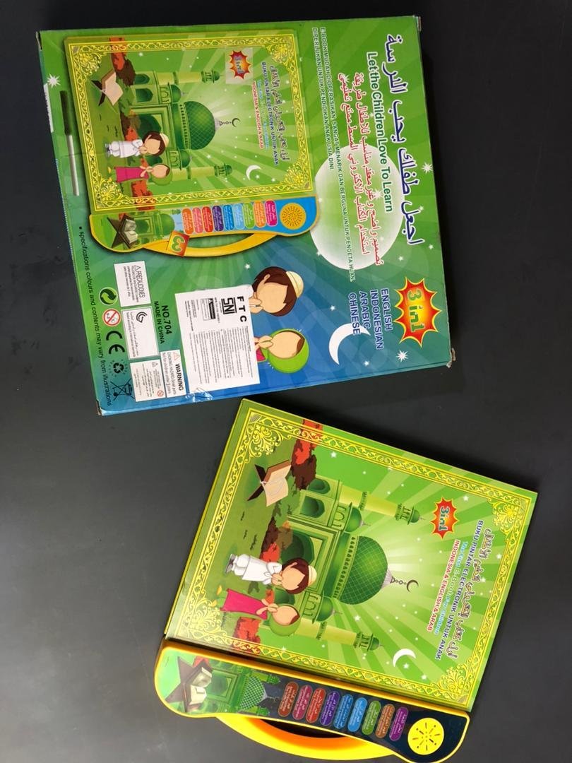 أول كتاب اليكتروني لتعليم الأطفال Livre d'apprentissage audio électronique 3in1 multifonctionnel Tactile 4 ans + - الصورة 10
