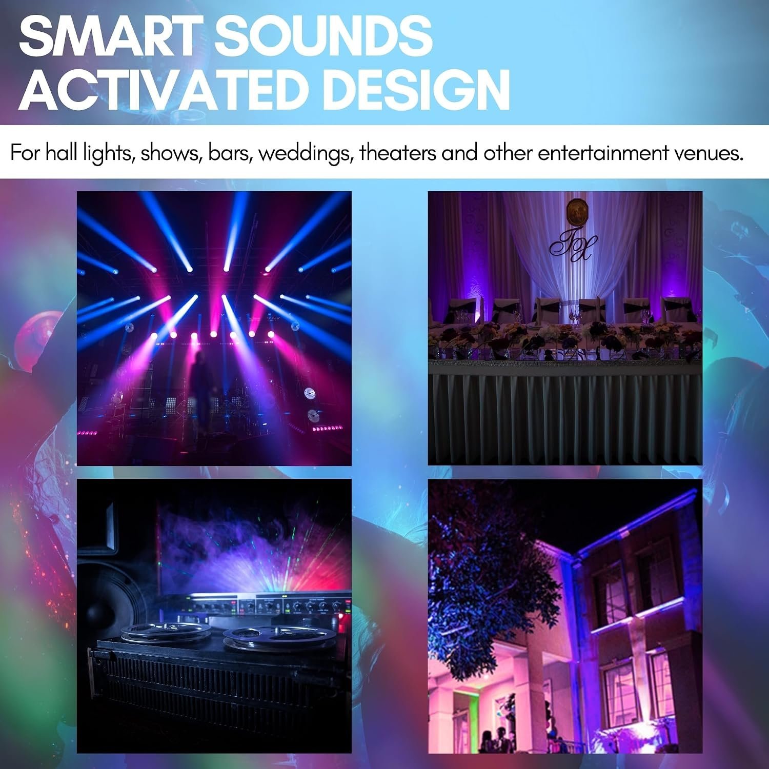 Boule Disco Lumineuse Multicolore avec Haut-Parleur Bluetooth et Télécommande - كرة إضاءة ديسكو ملونة مع مكبر صوت بلوتوث وجهاز تحكم عن بعد - الصورة 7