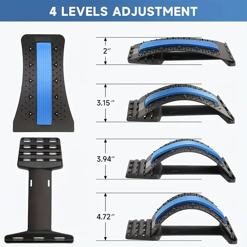 Civière de support lombaire pour massage du dos, planche vertébrale, muscle inférieur et supérieur, instituts oto pour hernie discale - الصورة 10
