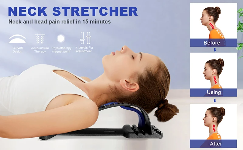 Civière de support lombaire pour massage du dos, planche vertébrale, muscle inférieur et supérieur, instituts oto pour hernie discale - الصورة 3
